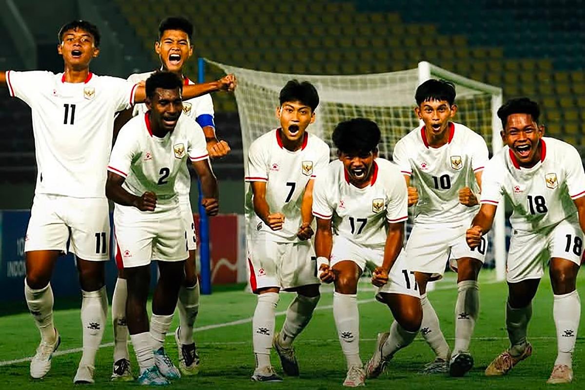 Timnas Indonesia U17 Bungkam Malaysia 3-0 pada Laga Uji Coba di Solo