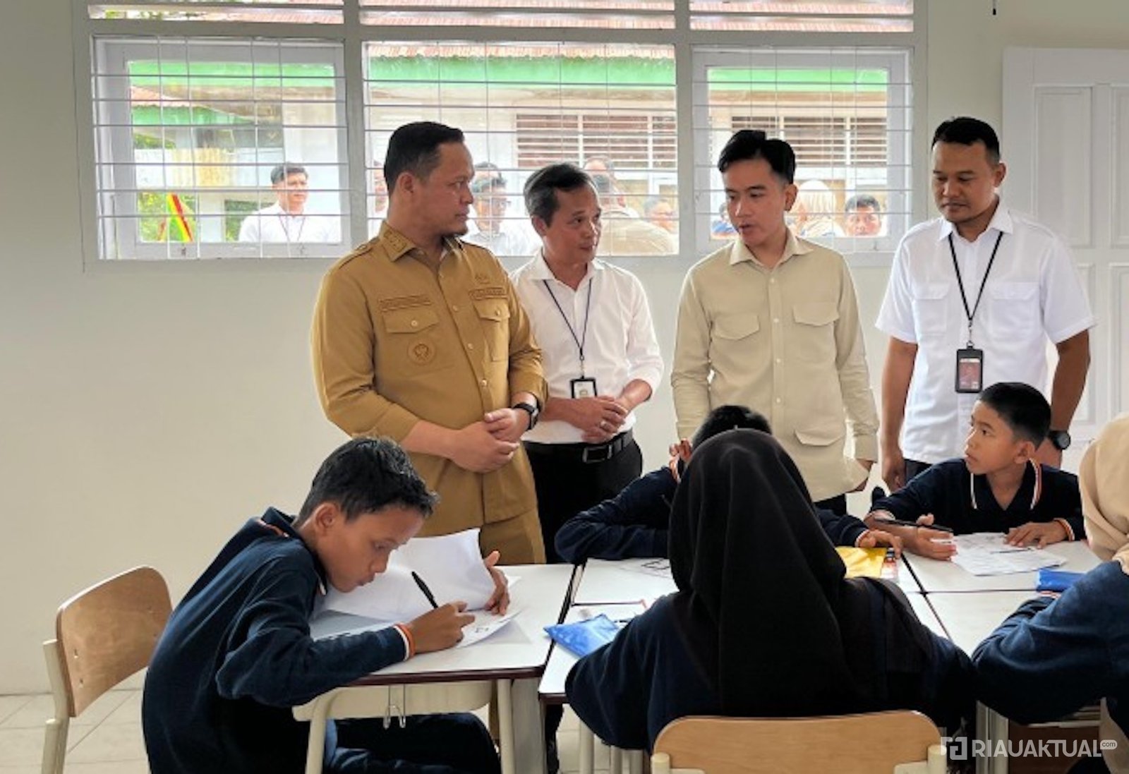 Wapres Gibran Tinjau MIN 1 Rokan Hilir, Dorong Pemenuhan Fasilitas Pendidikan