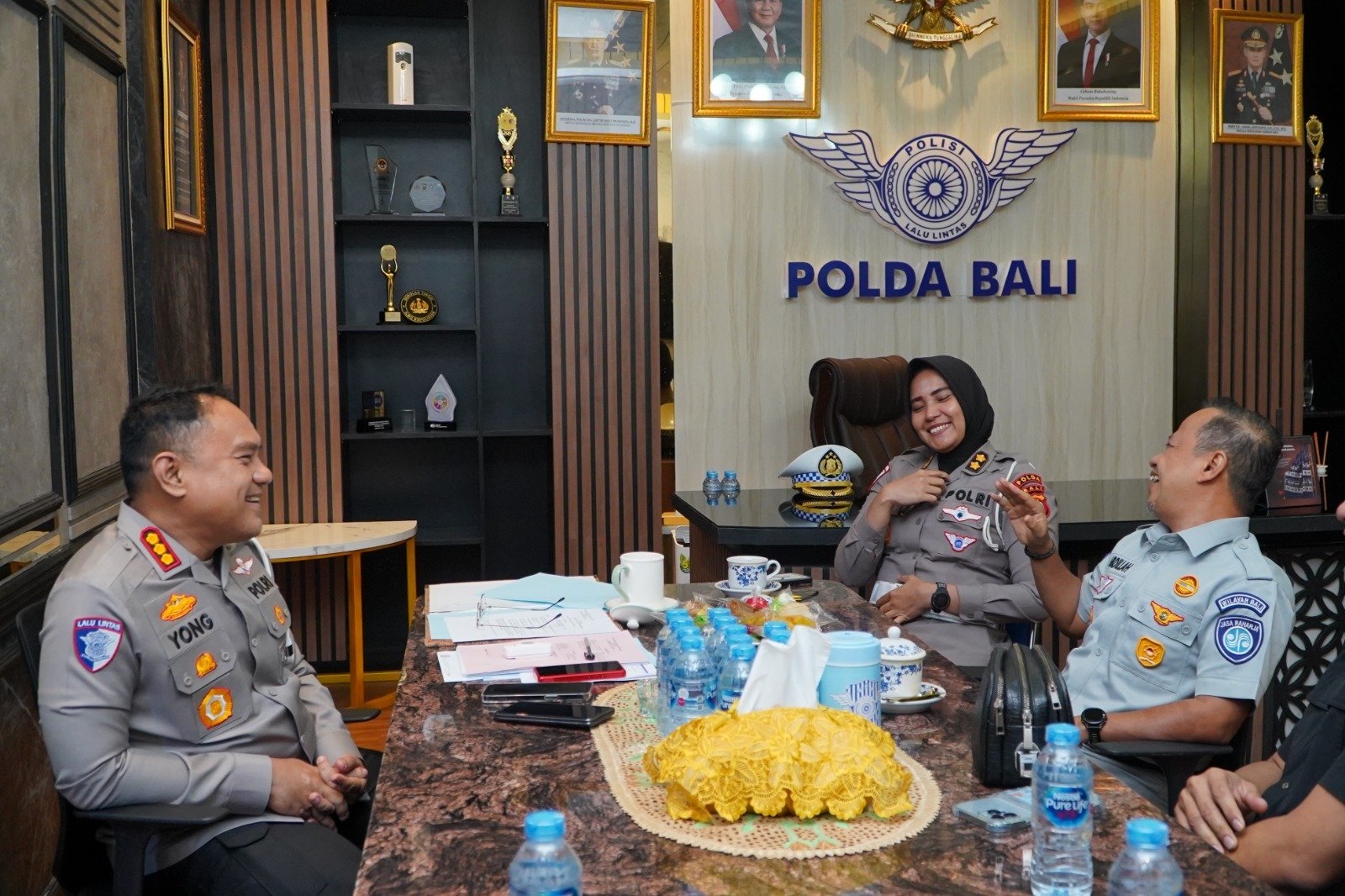 Bangun Kolaborasi Strategis, Jasa Raharja Bali dan Ditlantas Polda Bali Bahas Upaya Menekan Fatalitas Kecelakaan