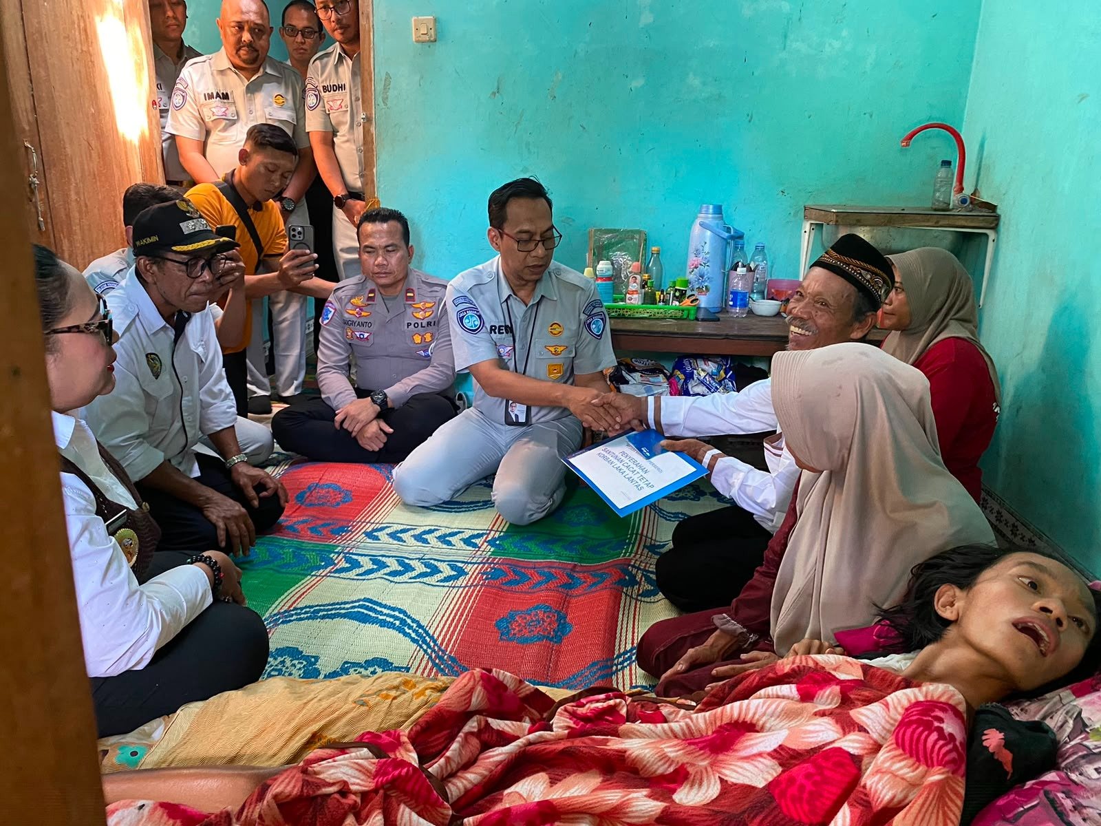 Hadir untuk Korban, Jasa Raharja Salurkan Santunan Cacat Tetap di Kabupaten Gunungkidul