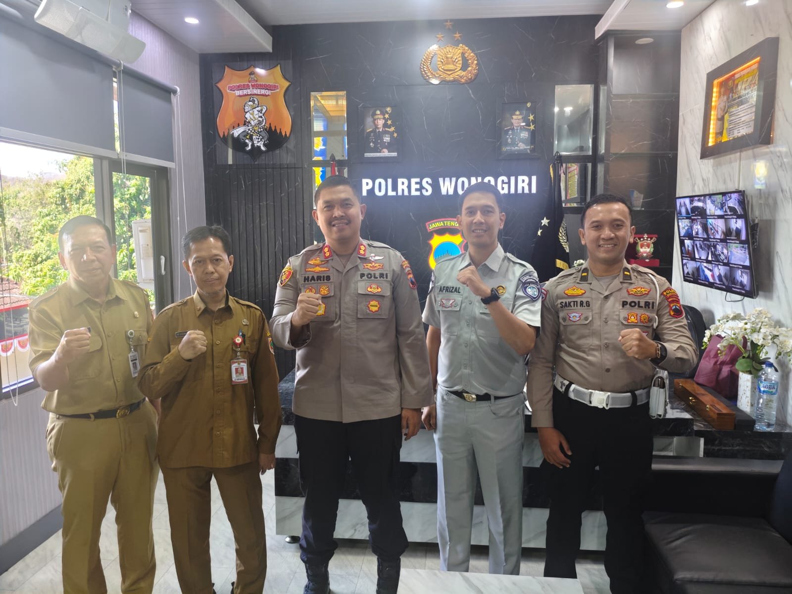 Tim Pembina Samsat Wonogiri Perkuat Sinergi dengan Polres untuk Tingkatkan Kepatuhan Pajak Kendaraan