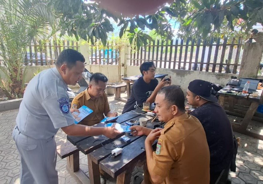 Dorong Kepatuhan Wajib Pajak, Jasa Raharja Cabang Bima Sosialisasikan Program Pemutihan PKB