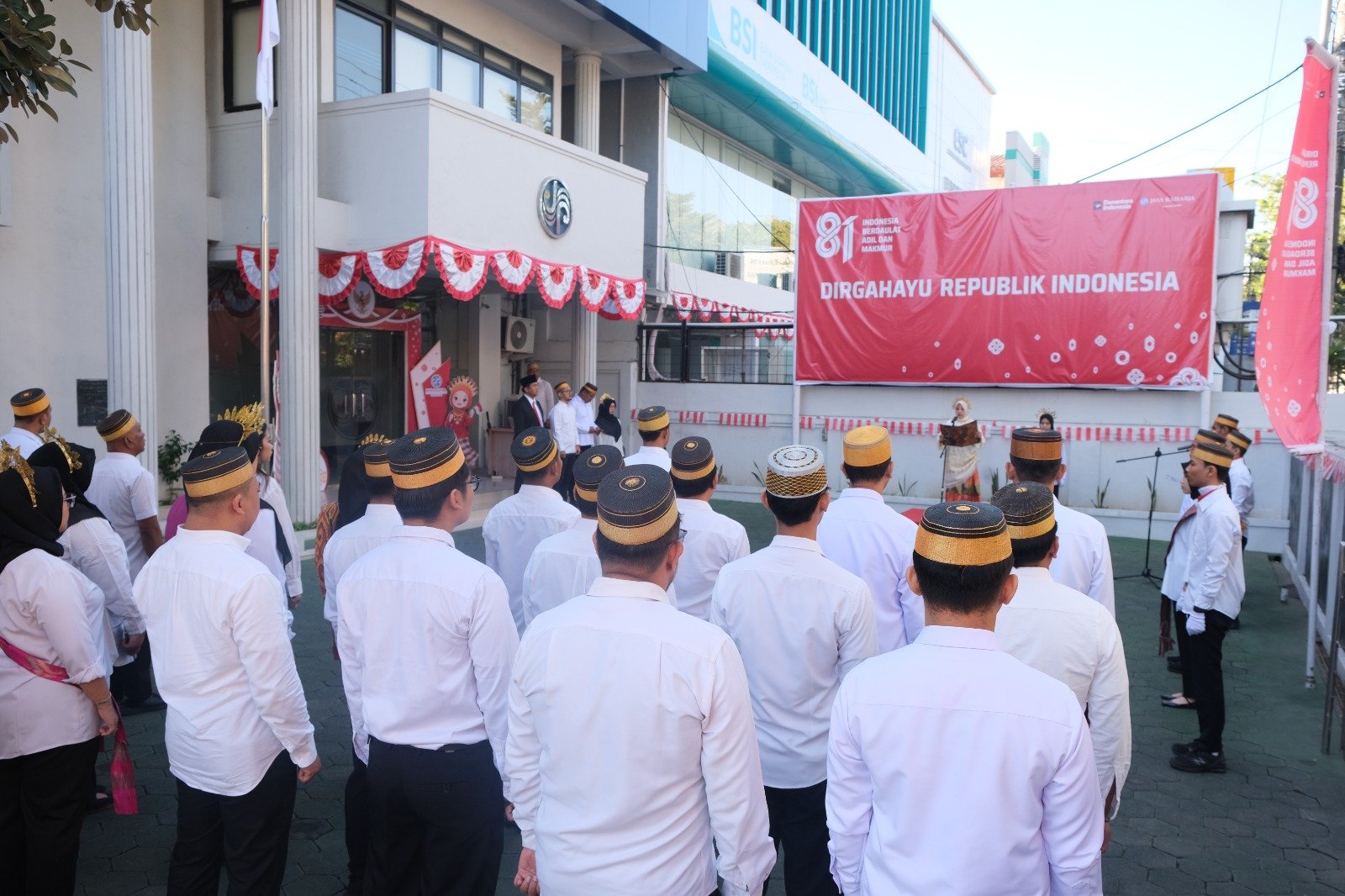 Peringati HUT ke-81 RI, Jasa Raharja Sulsel Siap Wujudkan Pelayanan Adil dan Makmur