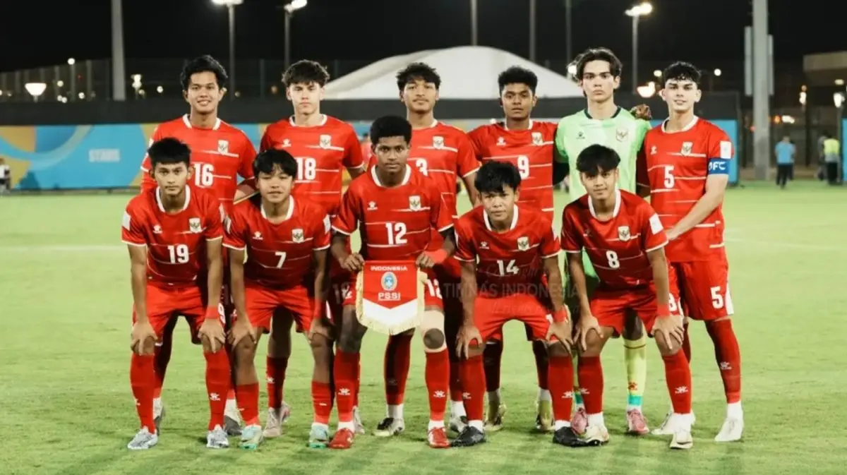Kualifikasi Piala Asia U17 2027, Indonesia Satu Grup dengan Myanmar