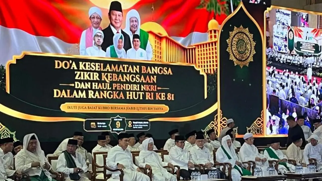 Hadiri Zikir Kebangsaan di Istiqlal, Zulhas Bicara Capaian Pangan dan Evaluasi Program Pemerintah