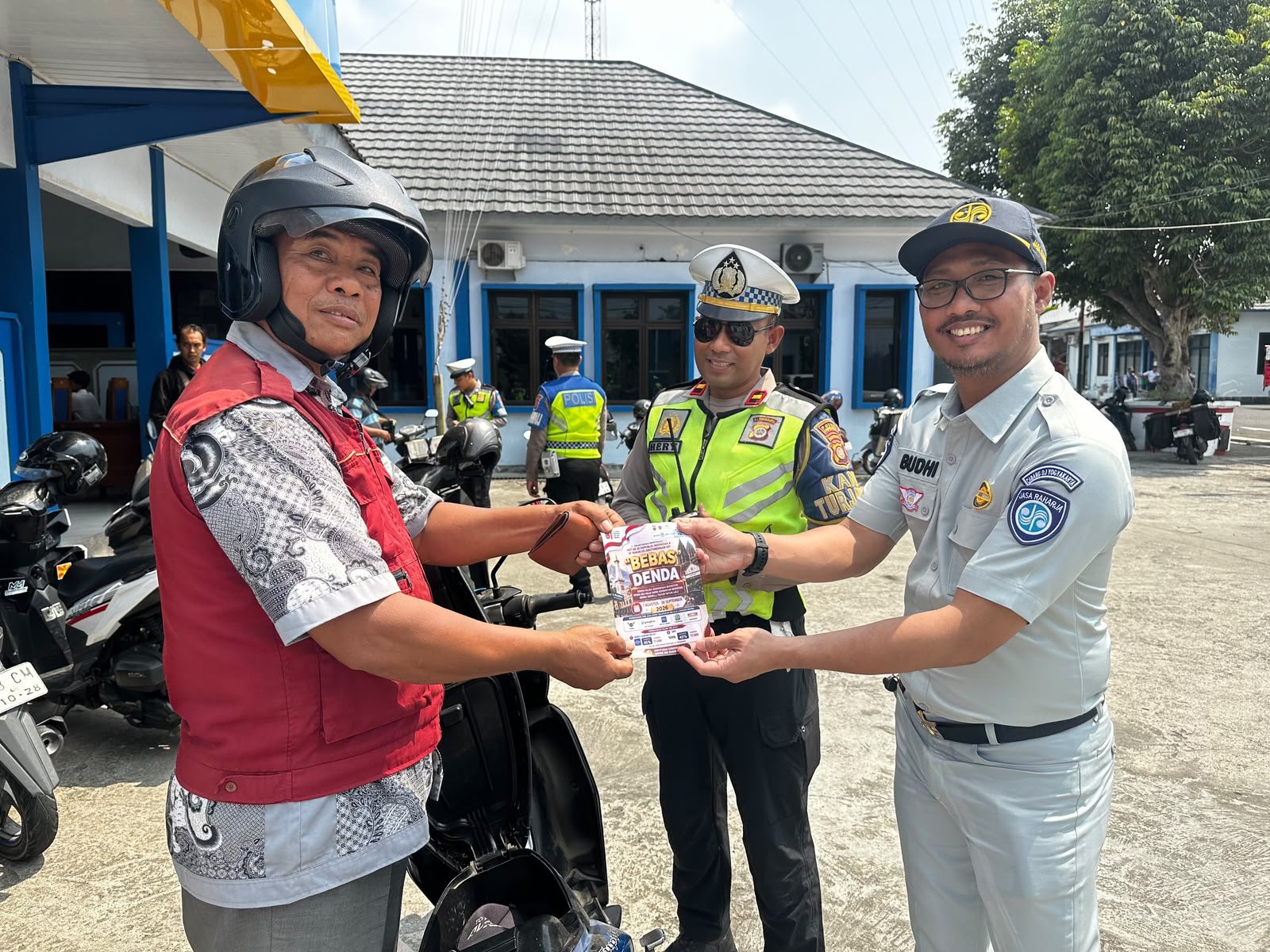 Jasa Raharja Perkuat Gerakan Tertib Pajak, Operasi SIGAP dan Bebas Denda Digelar di Gunungkidul