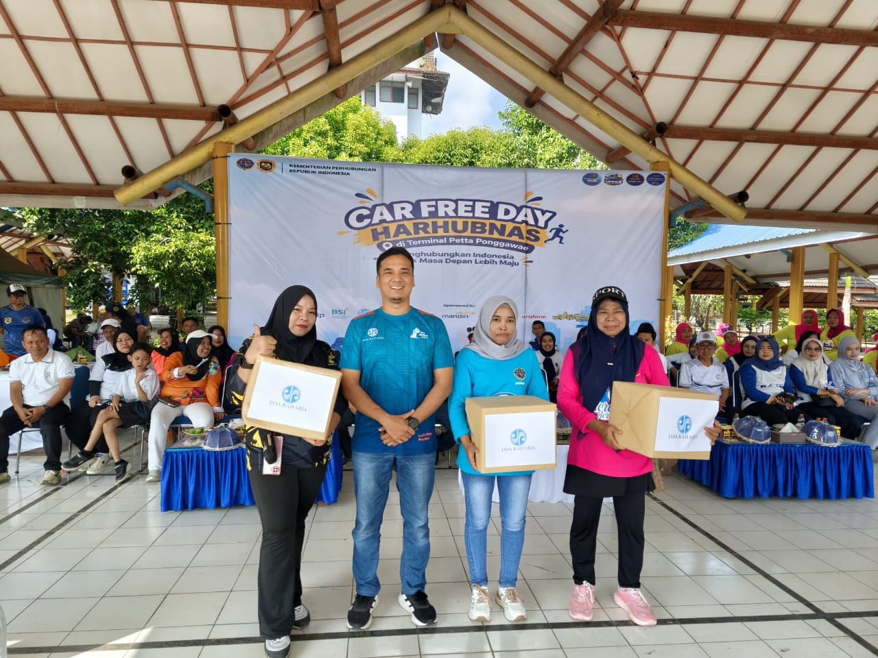 Jasa Raharja Hadirkan MUKL dalam Rangkaian Harhubnas 2026 di Terminal Petta Ponggawae Kabupaten Bone