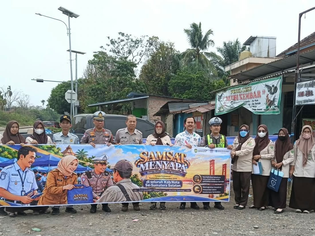 Tingkatkan Kepatuhan Pajak, Samsat Muara Enim I Gelar Opsgab Terpadu