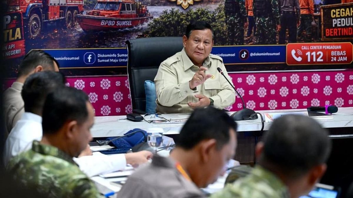 Cegah Karhutla, Prabowo Turunkan 1.000 Perwira TNI ke Daerah