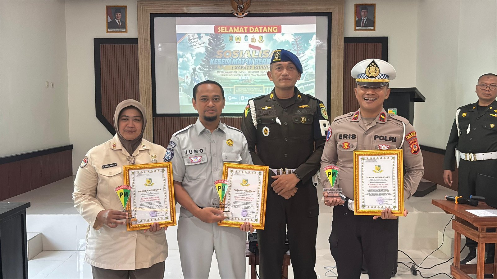 Jasa Raharja Cabang Tasikmalaya Hadiri Sosialisasi Safety Riding, Dorong Kesadaran Keselamatan Berlalu Lintas di Kalangan Pengguna Jalan