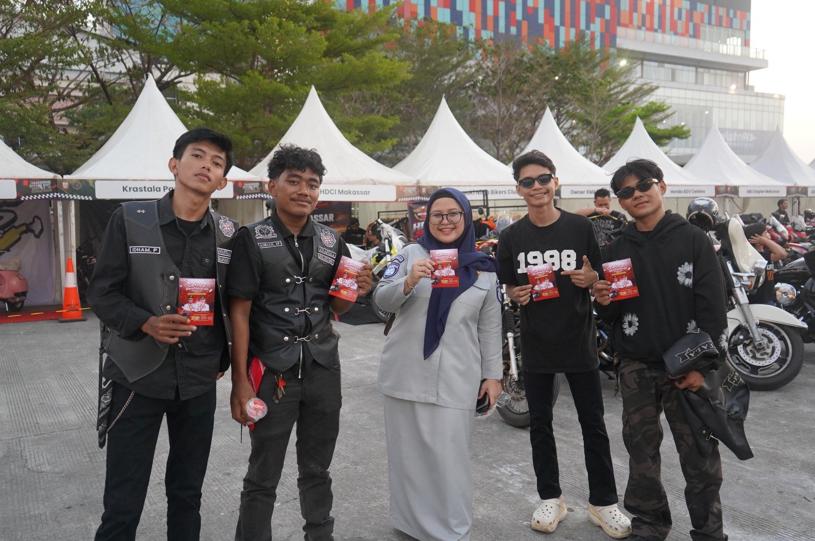 Jasa Raharja Hadir di Makassar Bikers Day Fest 2026: Gelar Talkshow Edukatif dan Berikan Layanan Pemeriksaan Kesehatan Gratis
