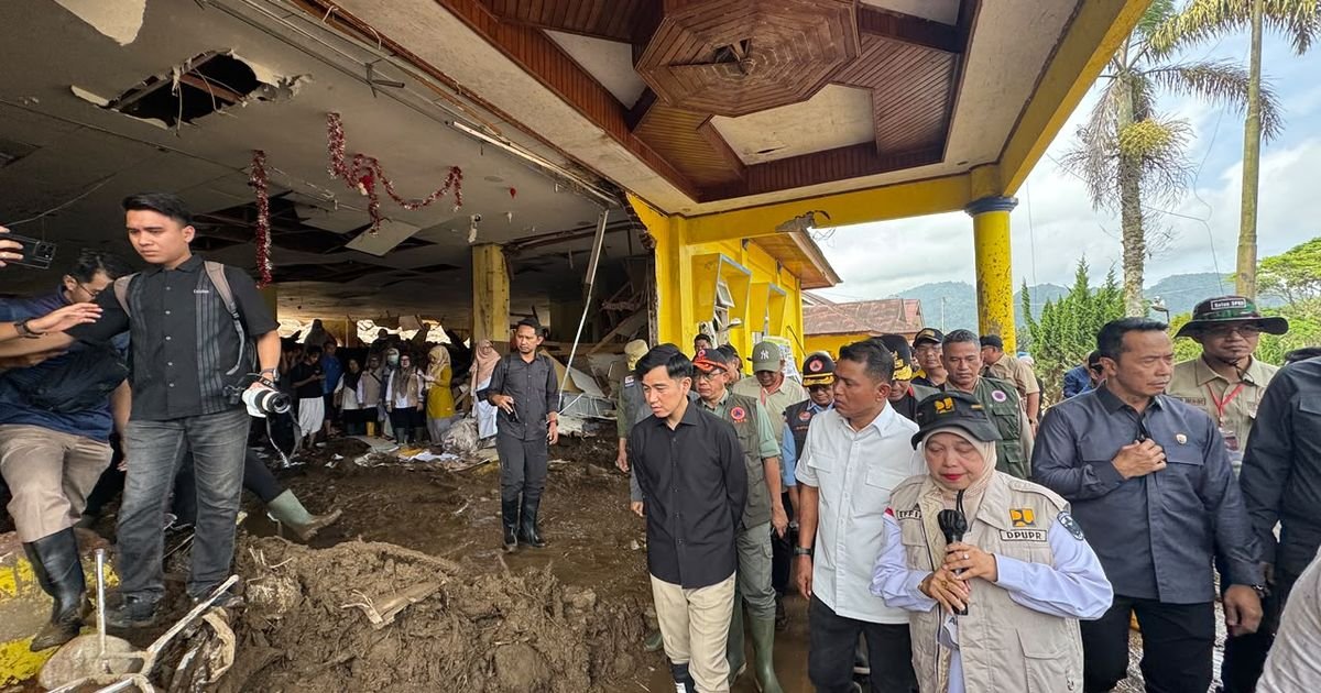 Pascabanjir Solok, Wapres Gibran Prioritaskan Pemulihan Akses dan Fasilitas Publik