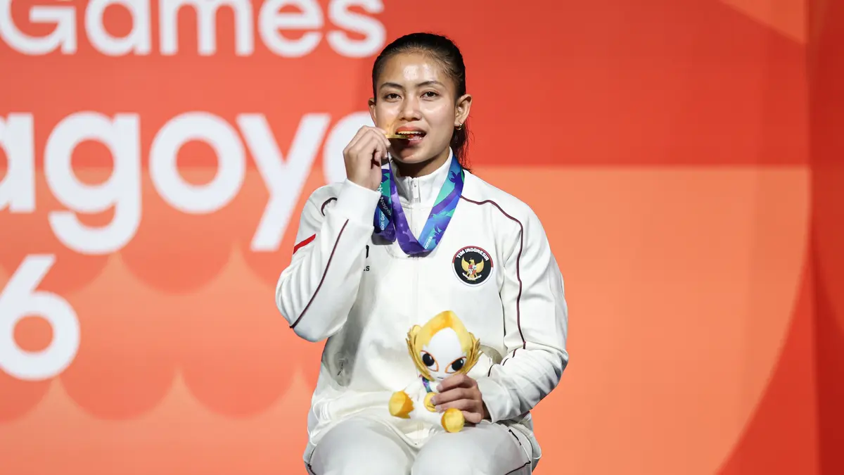 Desak Made Raih Emas Panjat Tebing Asian Games 2026